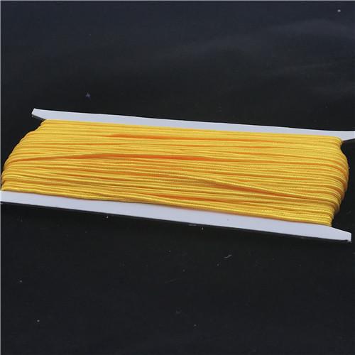 34 Yards (31 Meter) 3MM Chinesischer Knoten Soutach Farben Nylon Schnur Faden Saite für DIY Perlen Schmuck Handgefertigt Geflochtenes Material