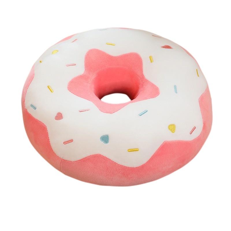 Adorable Donut Plushie For Cozy Lounging And Napping