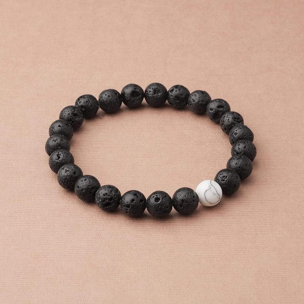 EUQEE 118ML Peppermint Ylang Ylang Bergamot Essential Oils with a Bracelet Aromatherapy Diffuser DIY Perfume Skin and Hair Care