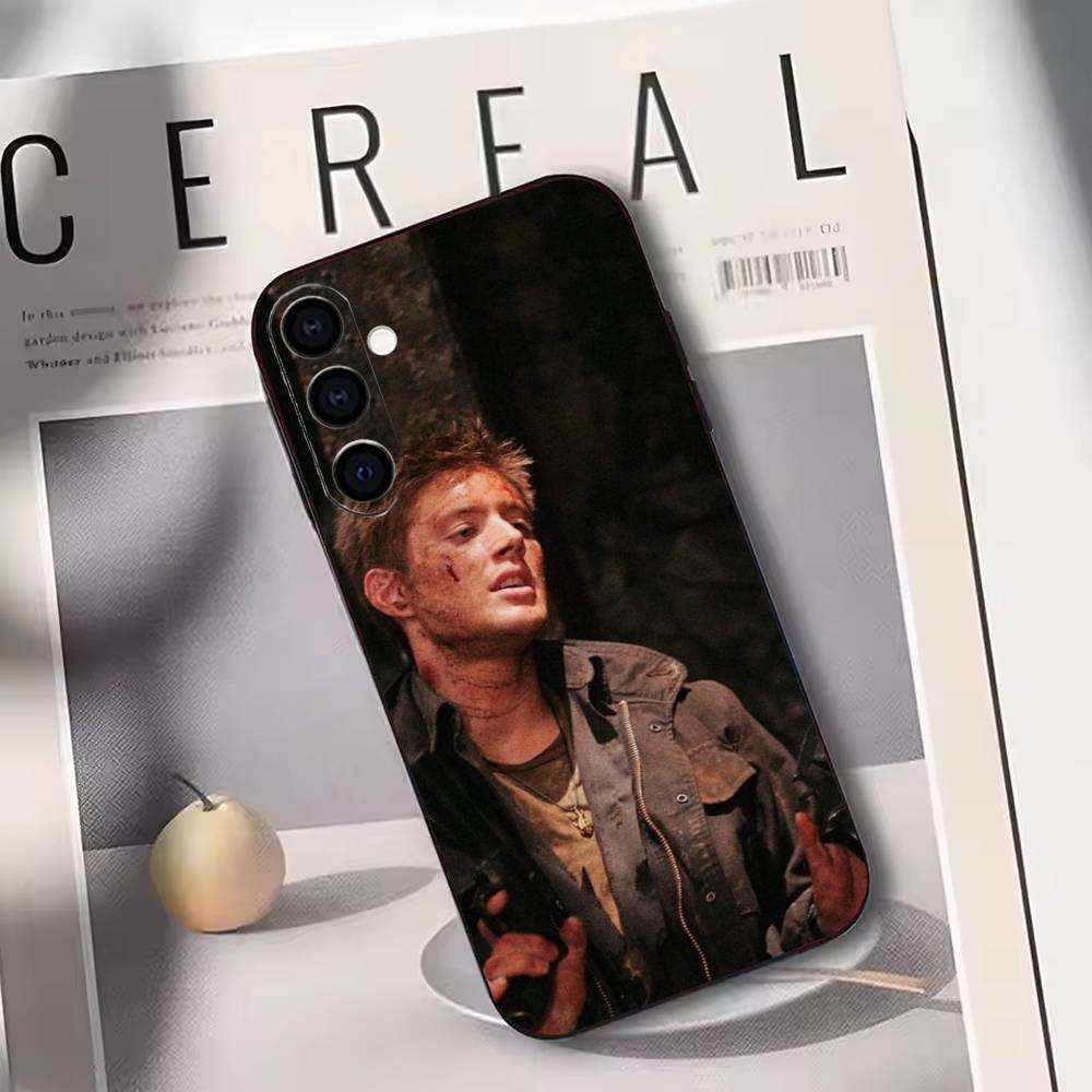 S-Supernatural Dean W-Winchester  Phone Case Black Silicone Soft For Samsung Galaxy A73,A72,A71,A70,A53,A52,A51