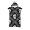 Adult Bath Towel Beach Towel Cape Geometric Print Hooded Bath Towel