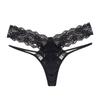 European & American Sexy Lace Thong: Low-Waist Tie-Up Hot Panties