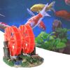 Unfading Color Decorative Resin Fish Tank Ornament Simulation Aquarium Waterwheel Stone Decoration Aquarium Accessories