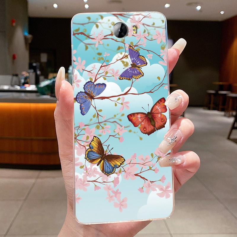 Case For Honor 5A Case Honor5A LYO-L21 Luxury Butterfly Soft TPU Silicone Cover for Huawei Y5 II Y5 2 CUN-U29 CUN-L21 Back Cover