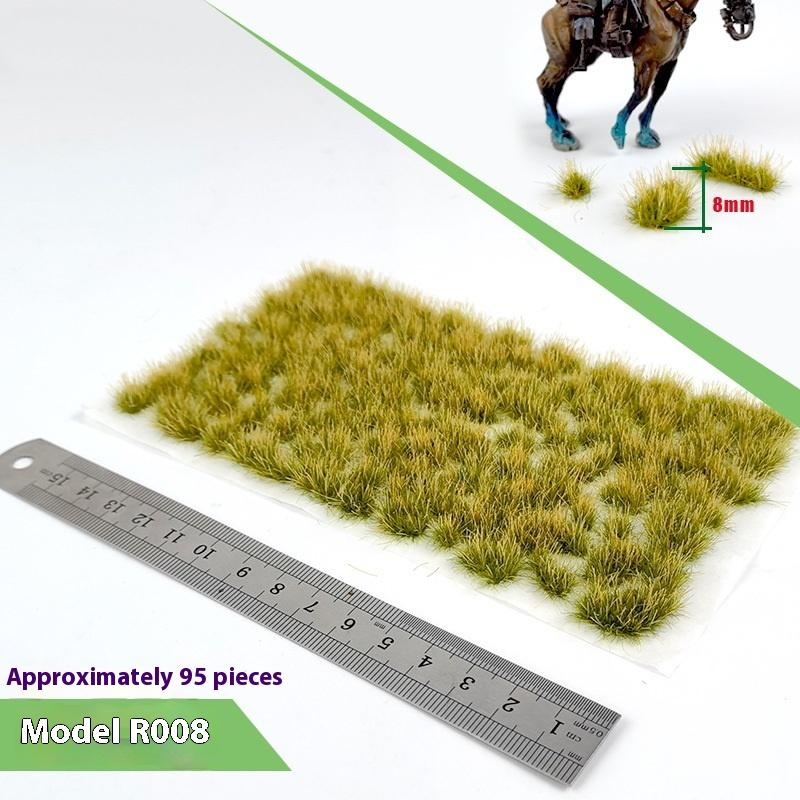 Miniature Lawn Terrain Model Kit - Static Grass Garden for Architecture Dioramas