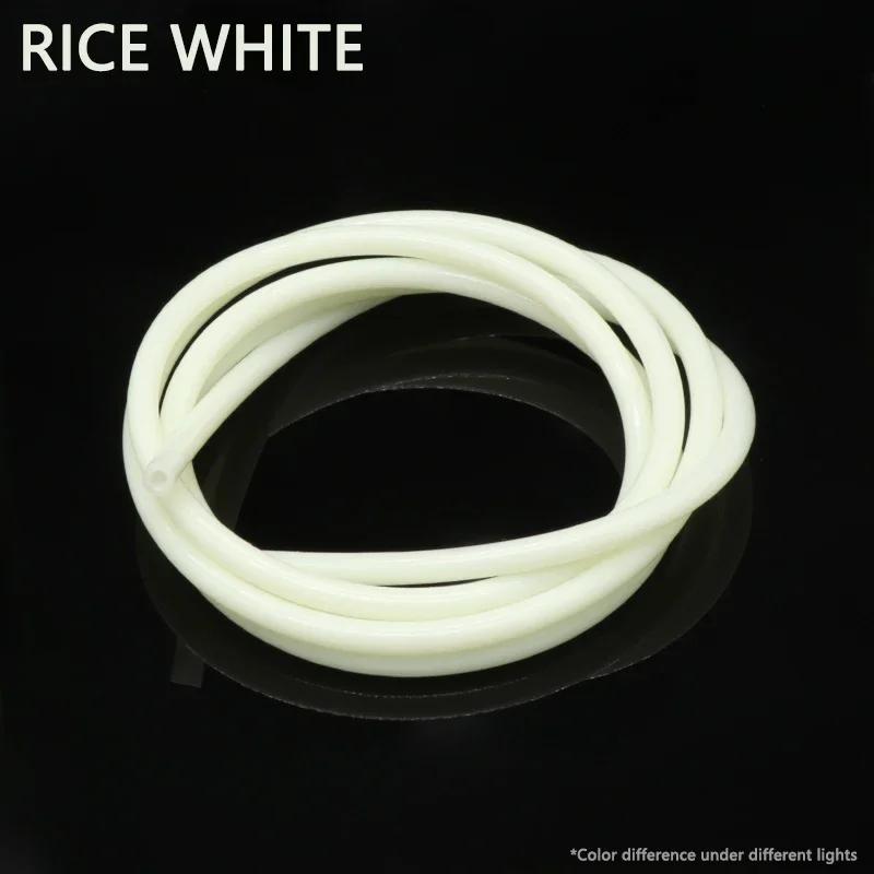 1/5M Rura silikonowa ID 1 2 3 4 5 6 7 8mm Elastyczny wąż gumowy Grubość 1mm Spożywczy Miękkie mleko Piwo Napój Rura Złącze wodne