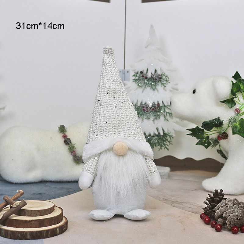 Charming Faceless Doll Christmas Decorations For Delightful Home Ornamentation