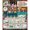 Re-Ment Of 8 Types Of Miniature Scene Model Collectible es From Rement Snoopy'S American Dessert Shop
