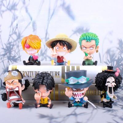 Anime Jednodílná figurka Luffy Empress Zoron Ace Kolekce akčních figurek z PVC Model Děti Hračky pro mládež Dárek