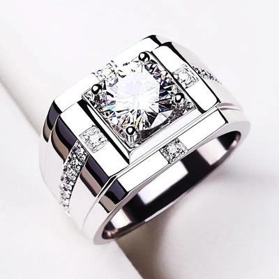 Tiring Glow In The Dark Rings Mens For Men Finger Ring Rings Mood Rings Anillos De Acero Inoxidable Para MujerTrendy Rings