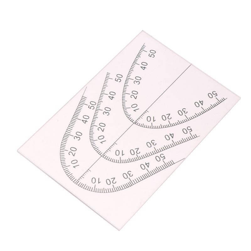 Dental Lab Denture Drawing And Alignment Dental Ruler T-Shape Examination Orthodontic Symmetry Measurements Tools