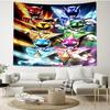 Mighty Morphin Power Rangers Print Tapestry - Portable Wall Decor Cloth, for Home, Dorm, Travel, Bedroom, Living Room - Ideal Birthday Housewarming Gi