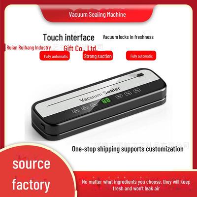 Haushalts-Nass-/Trocken-Vakuumversiegelungsmaschine zur Lebensmittelkonservierung und zum Versiegeln von Kunststoff in der Küche.
