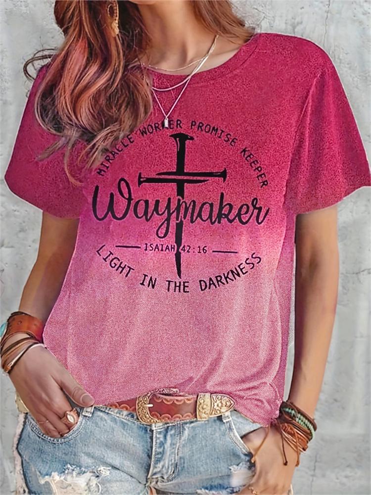 Dandelion Print Women's O-neck T-shirt Urban Street Fashion Women's Loose T-shirt Everyday Casual Elegant Short-sleeved Top