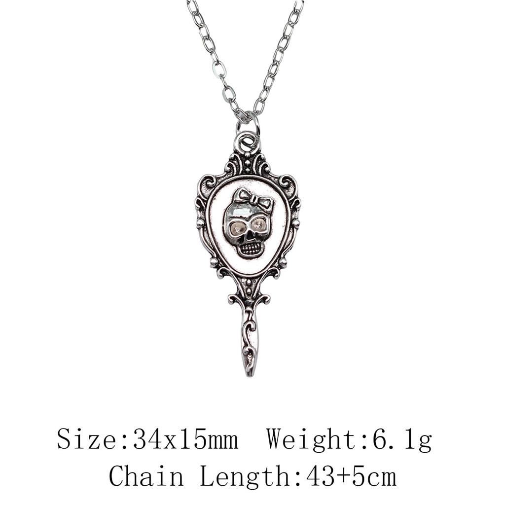 Birthday Gifts Boho Necklace Cross Skull Necklace On The Neck 43cm Chain Women's Bag Long Necklace