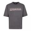 Mens Best Fade Cartoon Logo Loose Fit T-Shirt