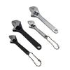 Versatile 4Inch Steel Adjustable Spanner With Smooth Operation Pocket Sized Tool Ideal For Home And Workshop Use