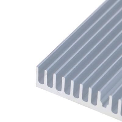 100*60*10Mm Alüminyum Soğutucu Soğutucu Çip Radyatörü Ic Led Güç Transistörü İçin