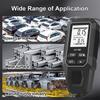 Coating Thickness Gauge, Portable Digital Car Paint Thickness Tester, Ferrous Non Ferrous Coating Tester with Automatic