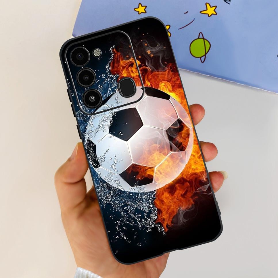 For Tecno Spark GO 2022 Case KG5 Soft Silicone Cute Cat Phone Cover For Tecno SparkGO 2022 6.52" Luxury Love Flower Cases Funda
