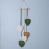 Yarn Woven Wall Art Leaf Tapestry Tassel Wall Hanging Pendant Bohemian Wall Decor  Home Decor