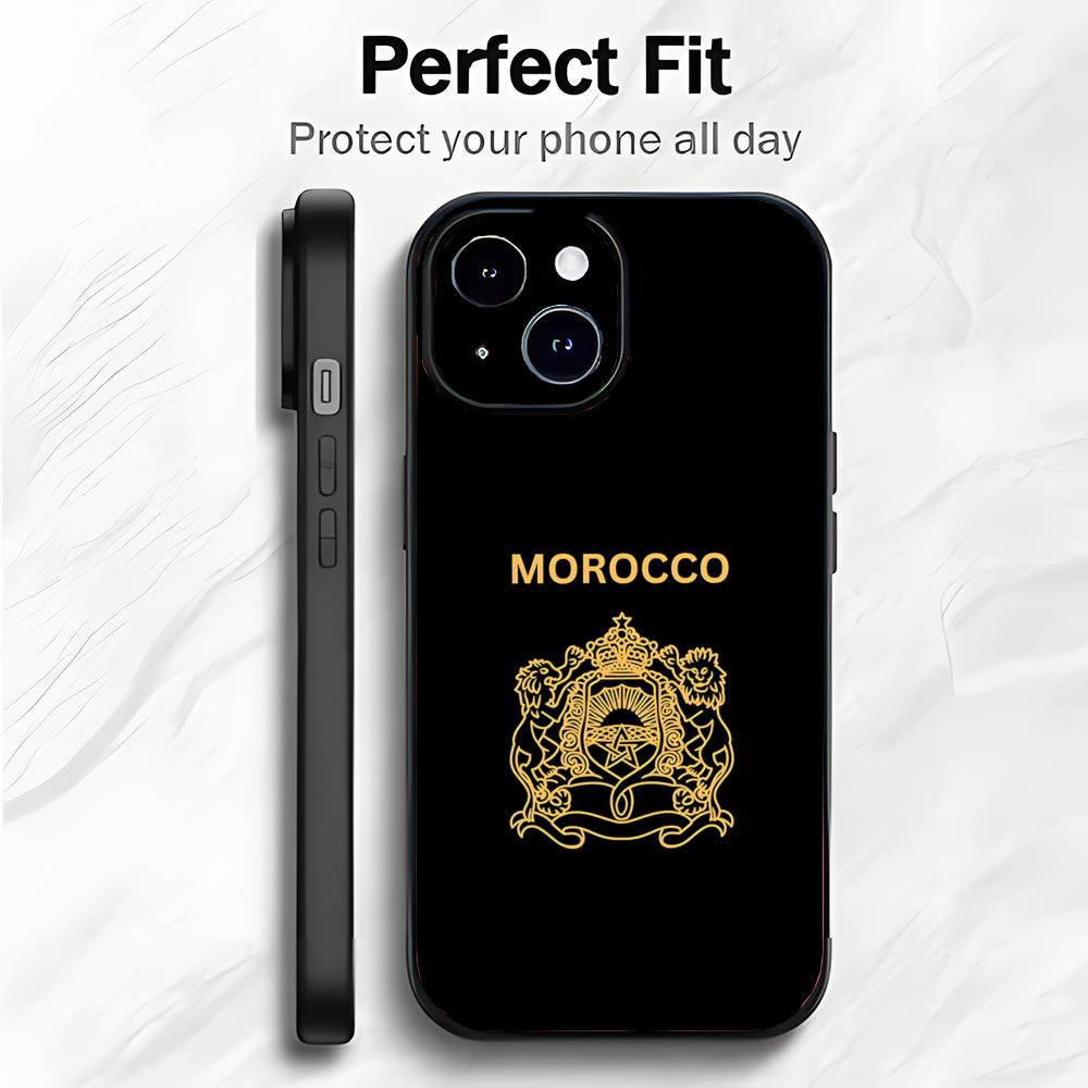 Beautiful Logo T-The K-Kingdom of Morocco Phone Case Phone Case Soft Packaging Lightweight For iPhone17 16 15 14 13ProMax