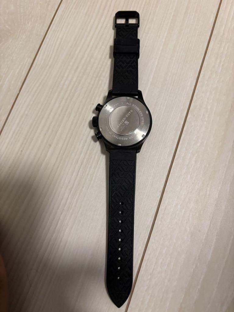 [USED] Black Chronograph Watch