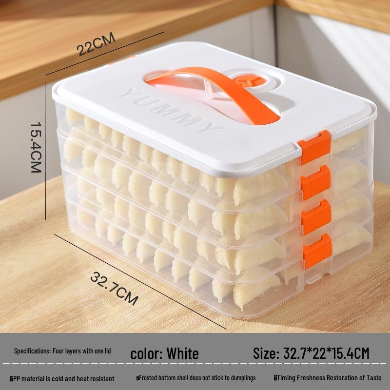 Dumpling & Egg Fresh-Keeping Freezer Box