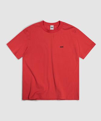 Keulaeki [Unisex] Basic Logo Tee_Red [Kr265Put404]