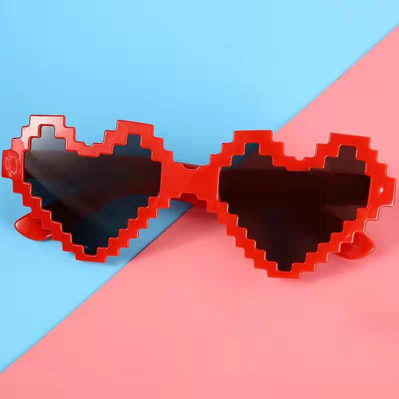Kreative Geburtstags-Maskenball-Sonnenbrillen für Fotos - Lustige Sandburgen-Partybrillen, Neue Internet-Berühmtheiten Cool Shades
