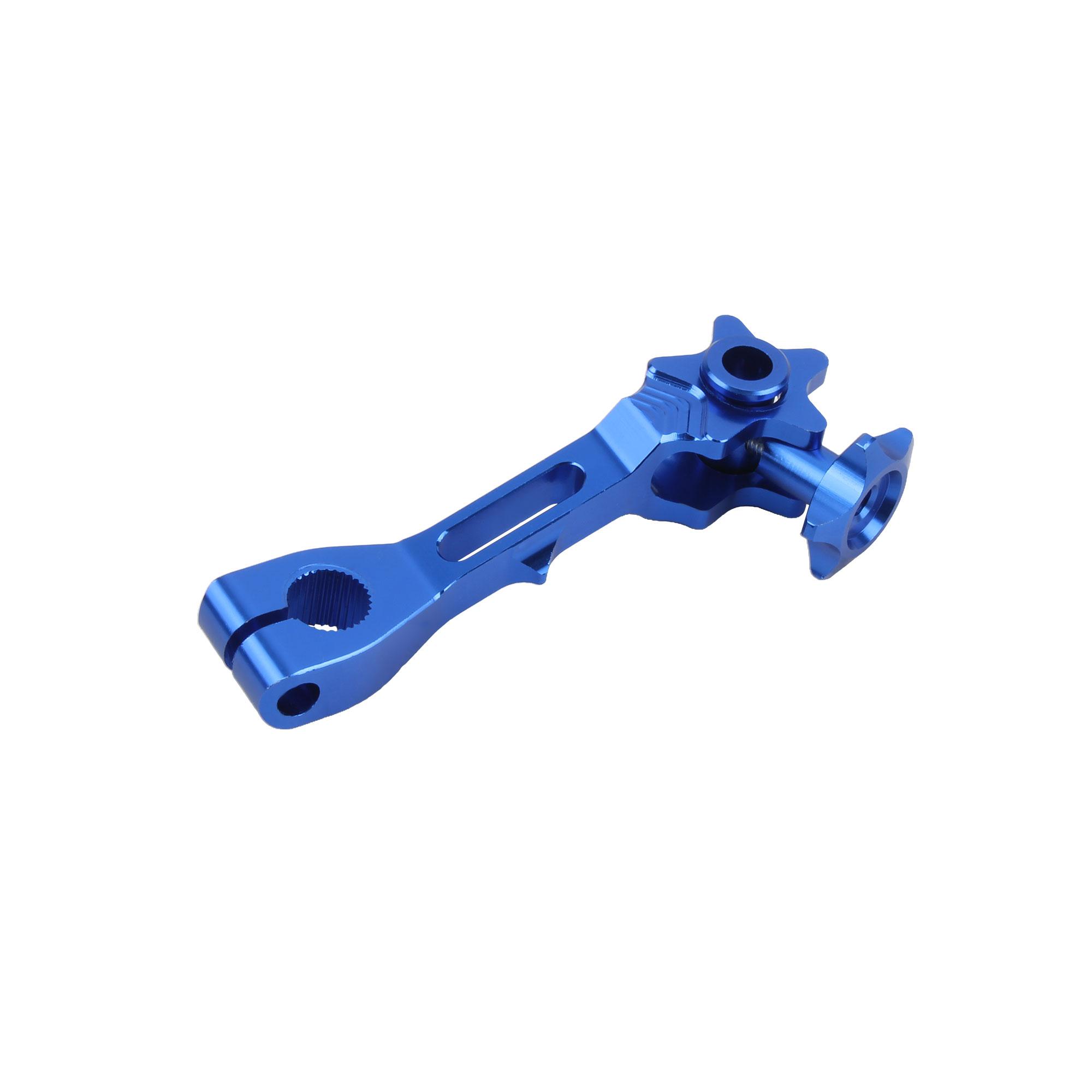Motorcycle Rear Brake Rocker CNC Adjustable Tension Lever Motorbike Pit Dirt Bike ATV Universal Modification Part Accessories синий