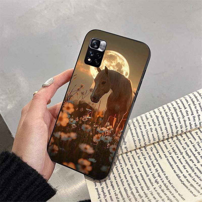 Phone Case For Xiaomi Poco C71 15T 14T Pro Redmi Note 15 14 14 13 Pro Redmi A5 15C 13C Horse
