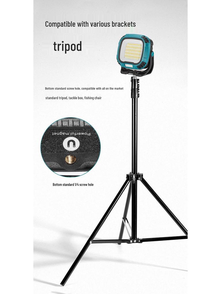 Magnetic LED Camping Floodlight with Long Battery Life