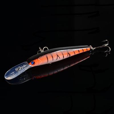 Plávajúce rybárske návnady Shad Minnow 12,5 cm 14 g Umelá návnada Plastové 3D oči Wobbler Bass Návnada Ryby