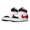 Nike Court Borough Mid 2 GS White Black University Red CD7782-110