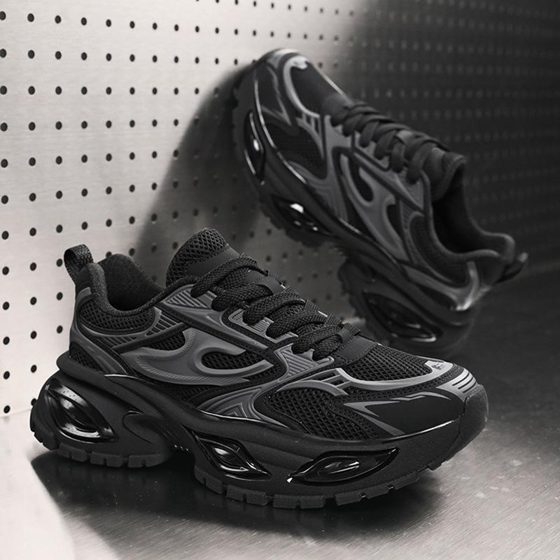 Platform casual versatile lace-up student sneakers men's and women's couple shoes New retro dad shoes