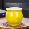 Blue and White Porcelain Heat-Insulating Ceramic Tea Cup - Large Anti-scalding Double-Walled Design for Home Use