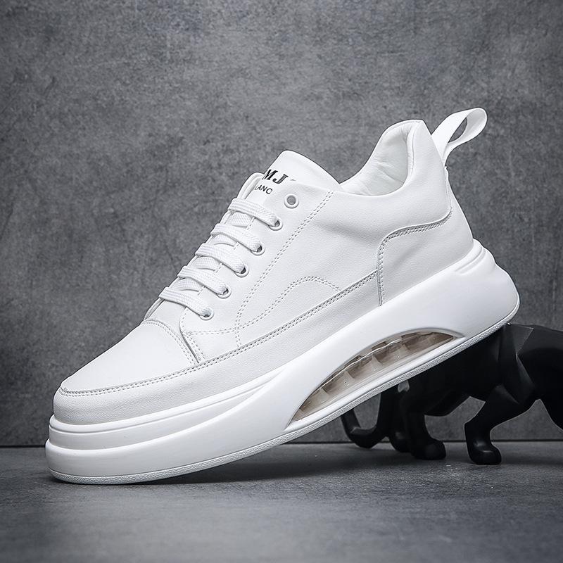 Trendy men's shoes, new boys niche board shoes, trendy air cushion little white shoes, simple and versatile, Douyin has the same style in stock.