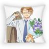 Anime Hetalia WorldStars Alfred F Jones Pillow Case Sofa Living Room Bedroom Headboard Backrest Cushion Square Cushion Nap Time