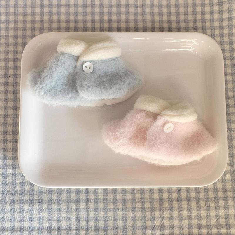 17Cm Păpușă Pluș Haine Macaron Șezând Petrecere Crăciun Pelerină Carouri Haine V2 Haine Costume de Crăciun