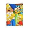 Funny The S-Simpsons Cartoon Blanket Fleece Spring Autumn Portable Lightweight Thin Throw Blanket for Bed Car Quilt