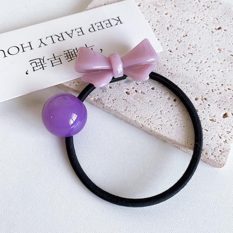 

Милая резинка с бантом, модная высокоэластичная повязка для волос, повязка на голову для женщин, кольцо для волос с хвостиком, петля, аксессуары для волос, головные уборы для девочек