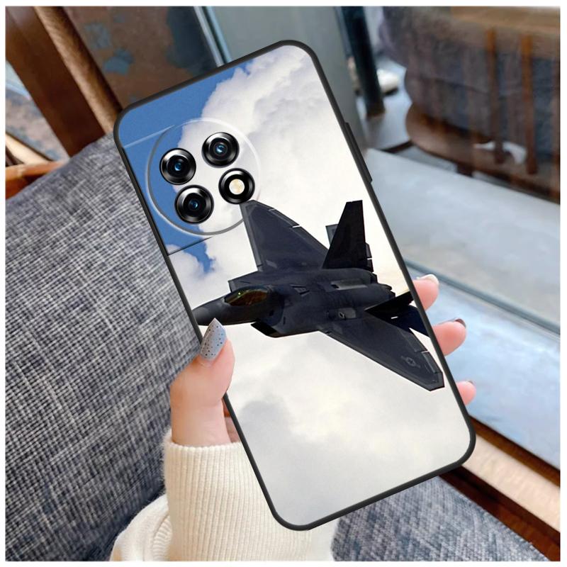 Military Aircraft Warship Fighter Case For OnePlus 13R 13T 12R 10R 10T 15 13 12 11 10 9 Pro Nord 5 CE 2 3 4 Lite N20 N30 Coque