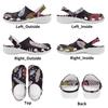 Graphic Printed EVA Clogs Women Men Lightweight Breathable Slip On Casual Shoes Soft Sole Summer Sandals Daily Comfort Wear