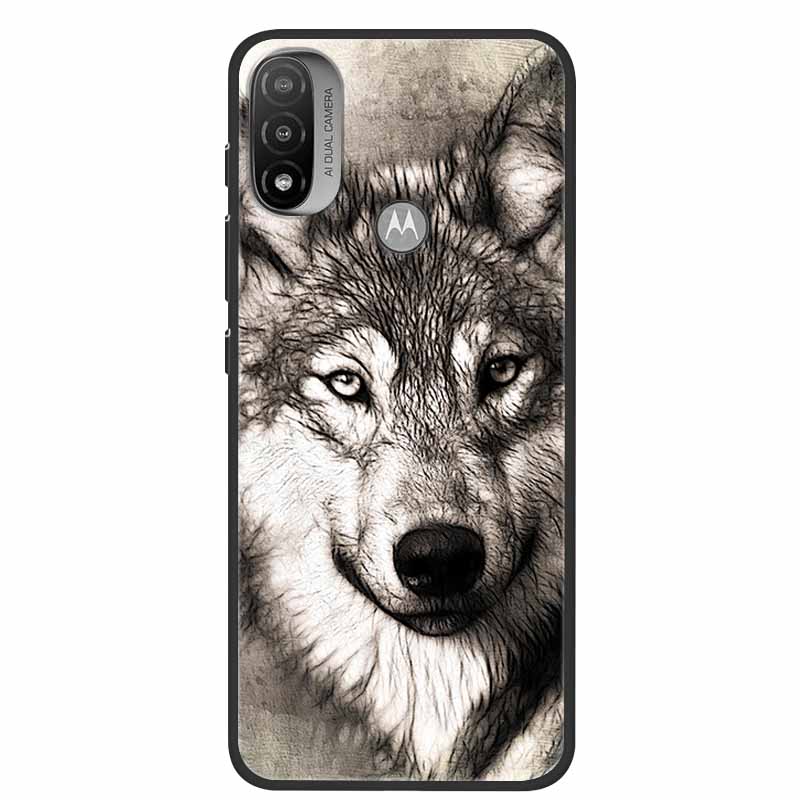 For Moto E20 Case Shockproof Soft Silicone Back Cover For Motorola Moto E20 6.5" Phone Cases For Moto E 20 XT2155 Coque Fundas