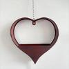 Metal Heart Shape Hanging Plant Holder for Garden Porch or Home Decoration Detachable Flower Pots Drain Hole Planter