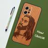 Buddha Jesus Guadalupe Wood Case For Xiaomi Redmi Note 13 10 11 12 14 15 Pro Plus Cover For Redmi 15C 15 14C 10C 12C 13C