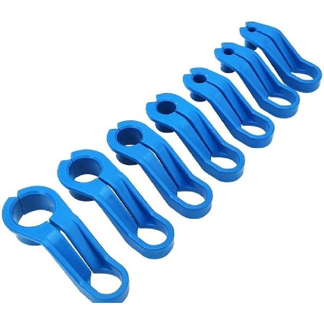 7 PCS Fuel Line Disconnect Tool Kit, 1/4" to 7/8" Quick Release Fuel Line Removal Tool, Compatible with Ford GM Chrysler Mazda