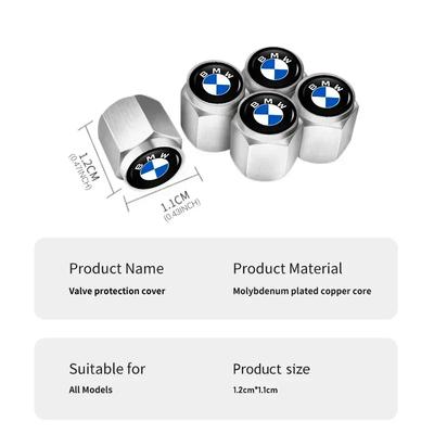 -Car  Valve Protection Cap Dust Wheel Tire Air Stem Cover For BMW G30 G20 M3 M5 E91 E92 E93 E36 E70 X3 X4 X5 X1 E39 F30