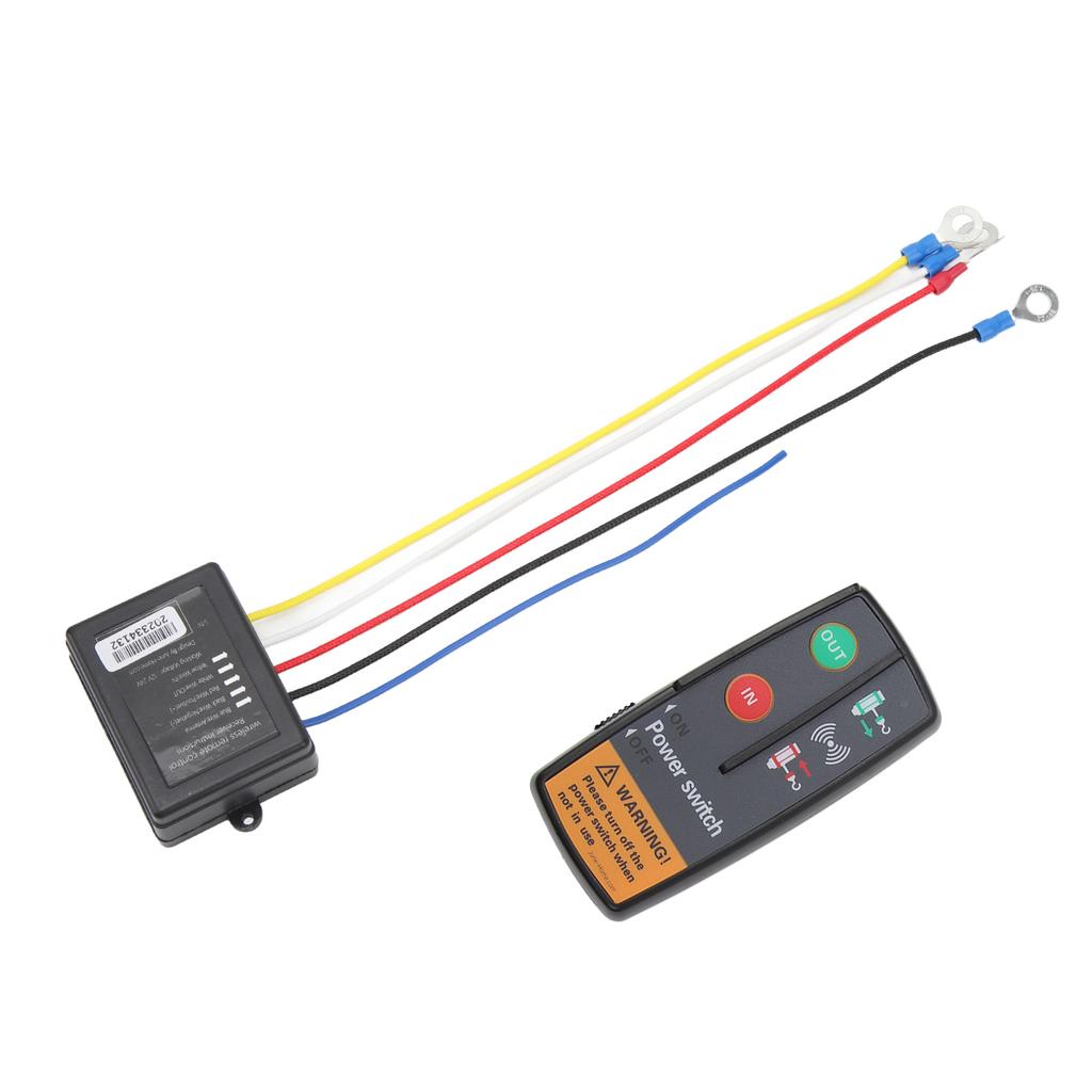 Kabellose Seilwinde Fernbedienung DC 12V 24V 3-in-1 Langlebiger Handsender Schalter Controller für LKW ATV SUV